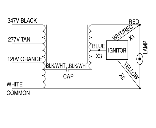 480 volt metal halide wiring diagrams